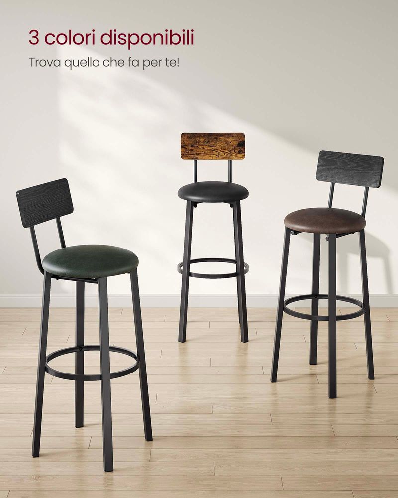 Sedie Sgabelli Amazon Cucina Sgabello Cucina SONGMICS Sgabello Da