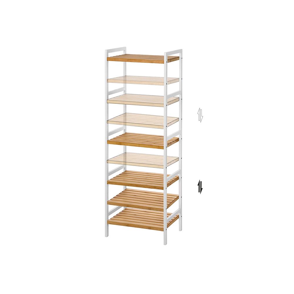 SONGMICS Scaffale da Bagno con 5 Ripiani