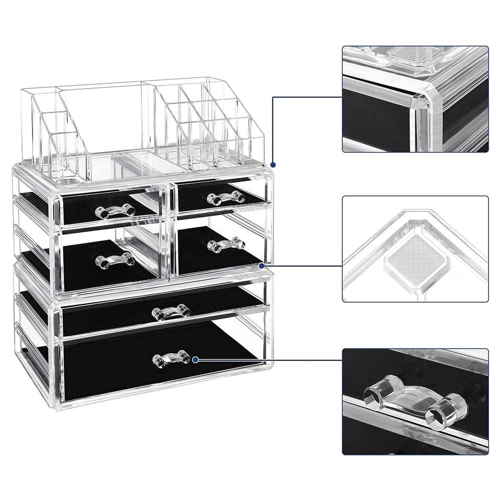 Organizzatore Porta Trucchi con Cassetti Scomparti