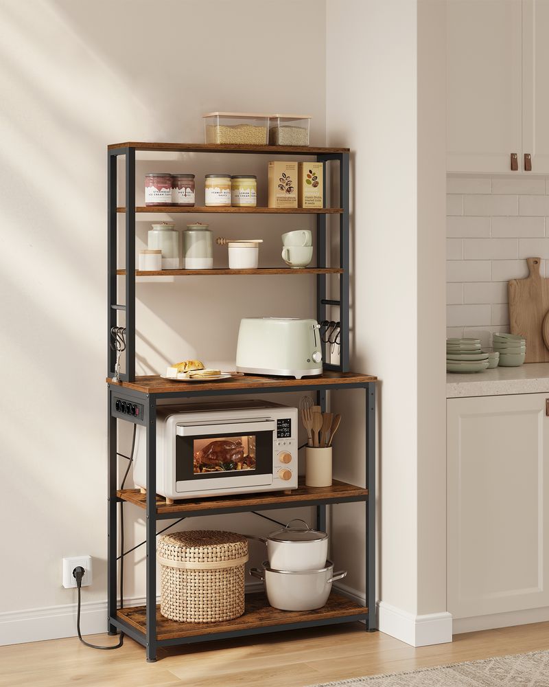 GIANTEX Scaffale Da Cucina, Supporto Per Forno A Microonde