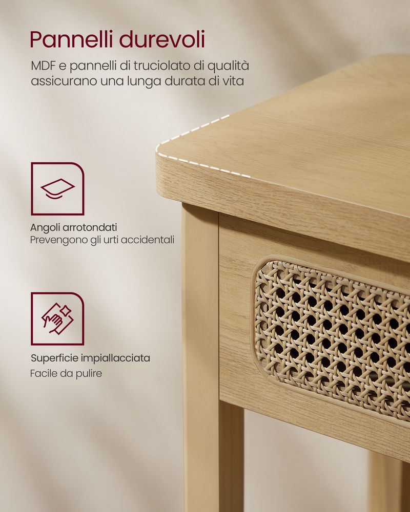 Bancone Consolle 4 Cassetti 2 Ripiani In Legno Di Abete · Mobilificio