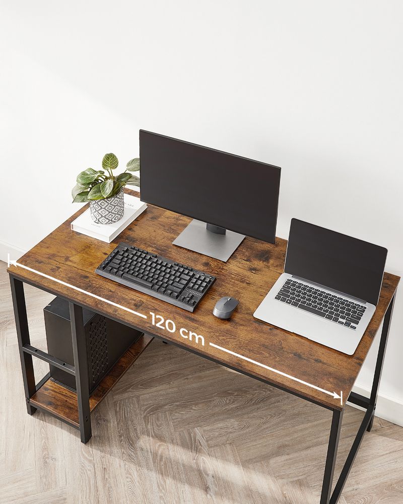 Huuger Scrivania Gaming Con LED RGB 160 Cm, 4 Cassetti, Prese E Porte USB, Supporto Per Monitor - 2