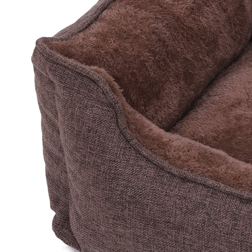 Feandrea Cuccia Ortopedica Per Cani Taglia Media 76x51x18 Cm – Grigio Ardesia, Rivestimento Impermeabile E Lavabile, Bordi Rialzati