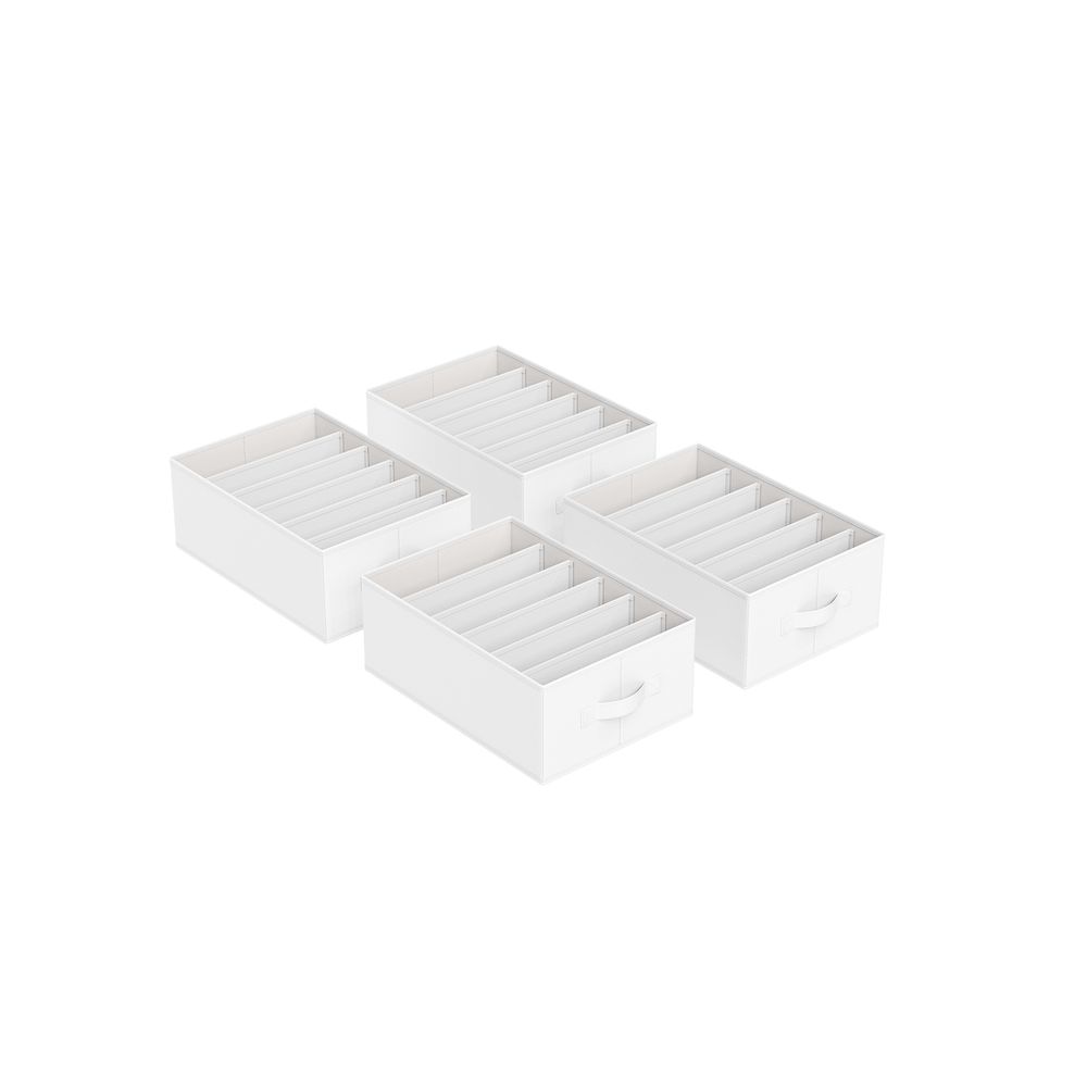 YAMAZAKI 4443 - Piastra per armadi e organizzazione, in resina ABS, magnete, silicone, colore: Bianco
