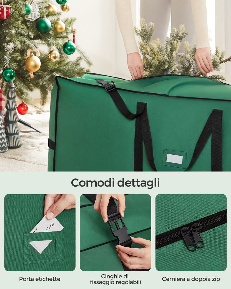 Premium Upright Albero di Natale Tela Custodia Cover Bag
