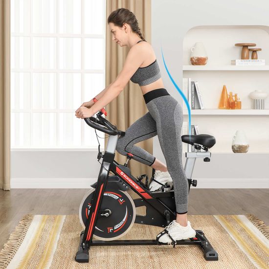 Stepper Fitness Con Fasce Di Resistenza, Manubrio Regolabile, Display, Capacità Carico 150 Kg, Per Dimagrire E Tonificare, Dimensioni 29x39x110 Cm