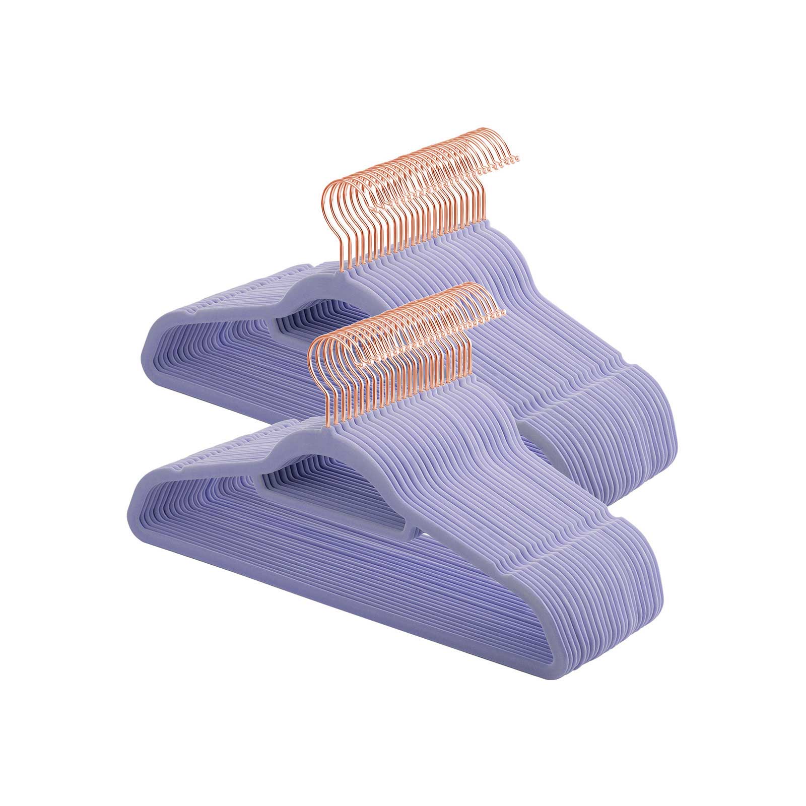 Grucce Appendiabiti In Legno - 32 Pezzi, Gancio Oro Rosa Girevole, Antiscivolo, Colore Mogano - Foto 13