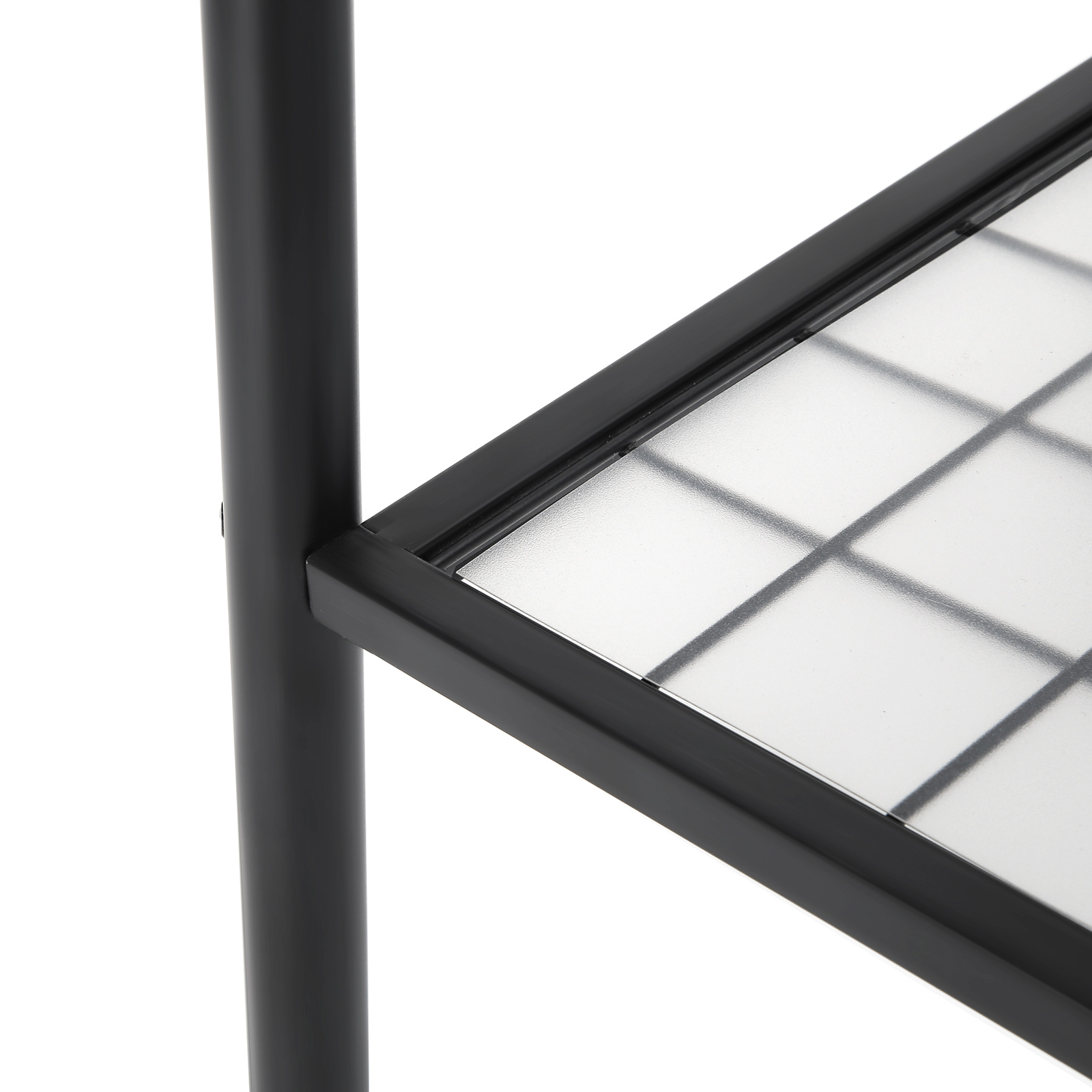 Appendiabiti Doppio SONGMICS - 6 Ganci E Ripiano Portapoggetti - Acciaio Argentato Per Camera Da Letto - Foto 8